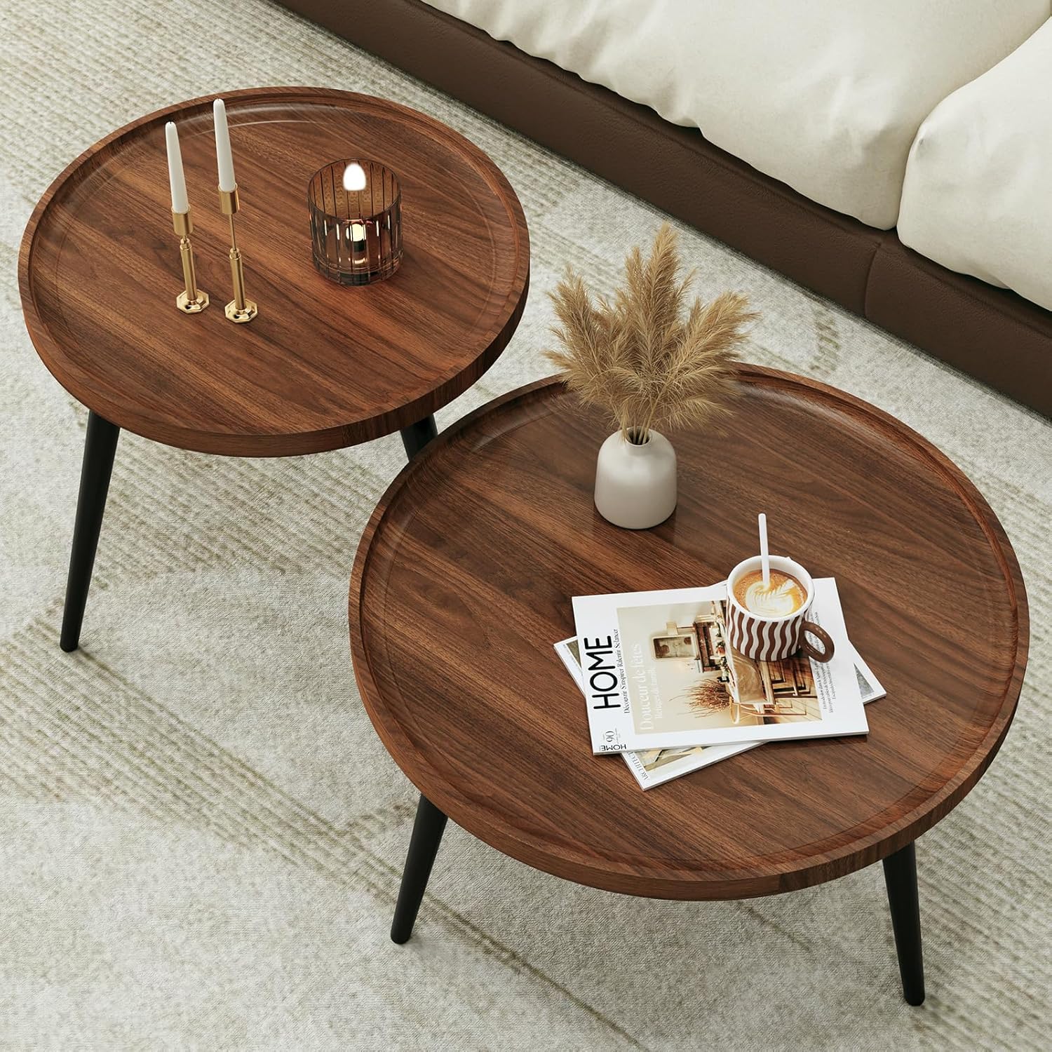 Mid Century Round Coffee Tables